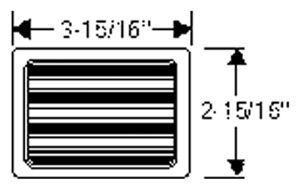 Chrysler Car Pedal Pad - Pad, Clutch And Brake Pedal, Rect Photo Main