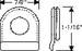 Chrysler Parts -  Electrical Grommet - Grommet For Trumpet Horn Wire