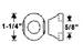Chrysler Parts -  Chrysler Car Dust Seal Set - Shock Absorber Link. Eight (8) Piece Rubber Set.