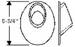 Chrysler Parts -  Chrysler Grommets, Sidemount, Spare Wheel Carrier. Models With Fender Wells