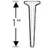 Chrysler Parts -  Chrysler Car Weatherstrip - Windshield - T-Rubber For Swingout Windshield. 1" Long With 9/32" Top