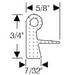 Chrysler Parts -  Chrysler Car Weatherstrip For Swing-Out 1 and 2 Piece Windshields (12 Ft. Strip)