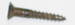 Chrysler Parts -  Chrysler Car Rear Door Hinge Fasteners - Hinge To Hinge Post. Wood Screws - Stainless Steel