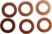 Chrysler Parts -  Copper Washer - For Brake Hose. Set Of 6 (2 Per Line)