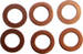 Chrysler Parts -  Chrysler Car Copper Washer - For Brake Hose. Set Of 6 (2 Per Line)
