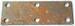 Chrysler Parts -  Chrysler Car Transmission Mount - Reinformcement Plate. 6 Hole