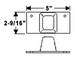 Chrysler Parts -  Chrysler Car Front Spring Rebound Bumper