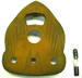 Chrysler Parts -  Car Philco Transitone Radio Faceplate W/ Chrysler Script