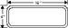 Chrysler Parts -  Chrysler Car Cowl Vent Gasket