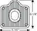 Chrysler Parts -  Chrysler Car Floor Plate Parts
