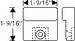 Chrysler Parts -  Chrysler Car Bumper - Lower Door Side On Lock Post