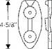 Chrysler Parts -  Side Mount Spare Wheel Clamp