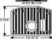 Chrysler Parts -  Floor Plate - Gearshift and Hand Brake