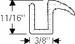 Chrysler Parts -  Chrysler Car Channel Pad